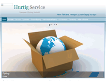 Tablet Screenshot of hurtigservice.org